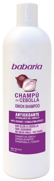 Babaria Champú de Cebolla 600 ml