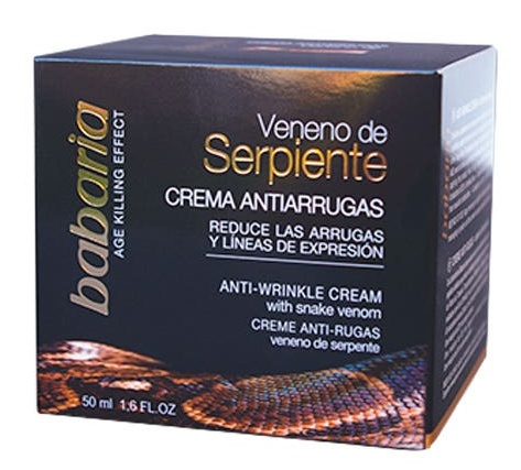 Babaria Crema Facial Antiarrugas Veneno de Serpiente 50 ml