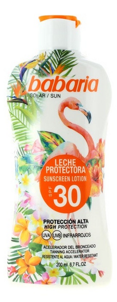 Babaria Leche Protectora Tropical SPF30+ 200 ml