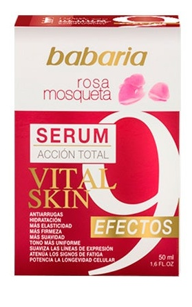Babaria Serum 9 Efectos Vital Skin Rosa Mosqueta 50 ml