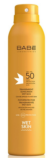 Babe Fotoprotector Transparente Wet Skin SPF50 200 ml