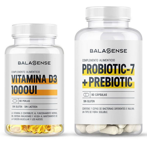 Balasense Vitamina D3 + Probiotics-7 & Prebiotic