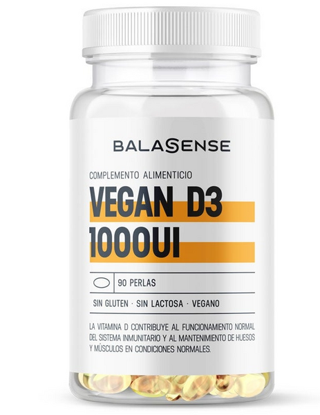 Balasense Vitamina D3 Vegana 1000UI 90 Perlas