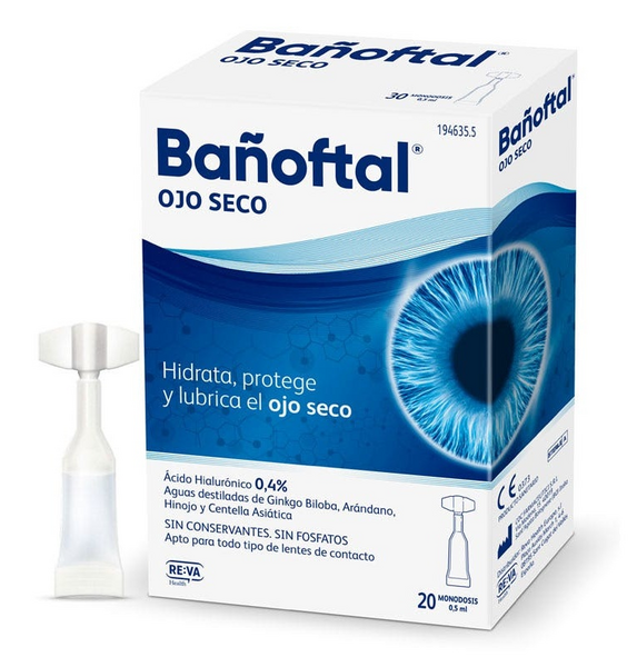 Bañoftal Monodosis 0,4% 20x0,5 ml