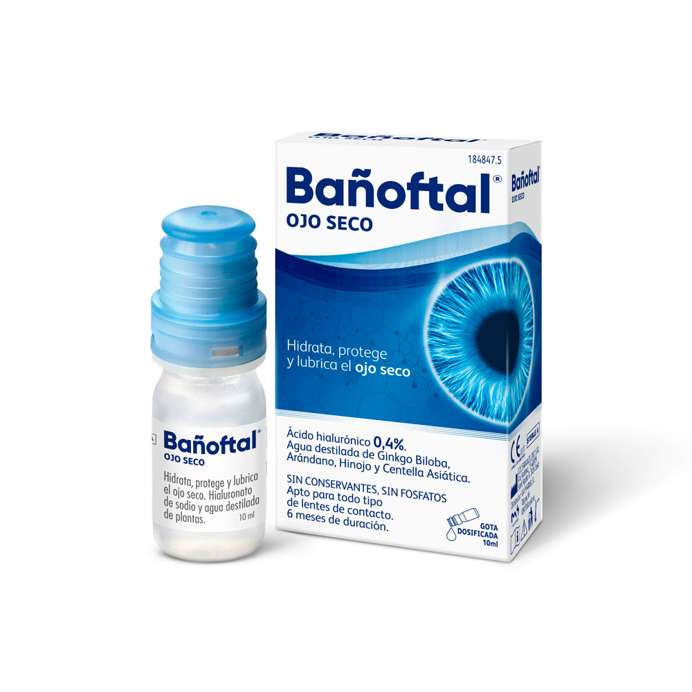 Bañoftal Multidosis Ojo Seco 0,4% 10 ml