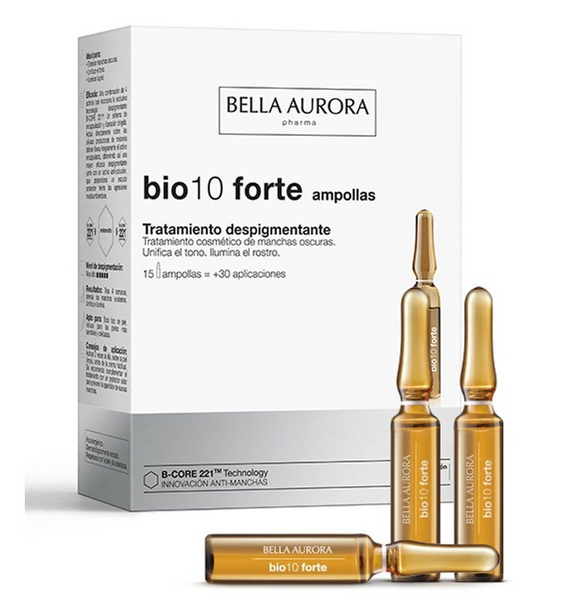 Bella Aurora Bio 10 Ampollas Despigmentantes Forte 15 Uds x 2 ml