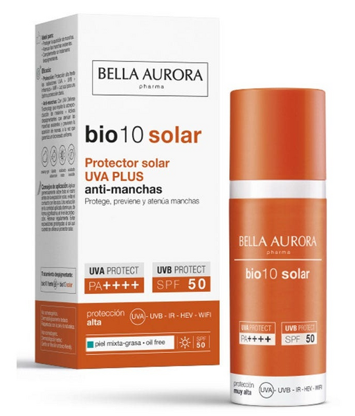 Bella Aurora Bio 10 Solar SPF50 Piel Mixta-Grasa 50 ml