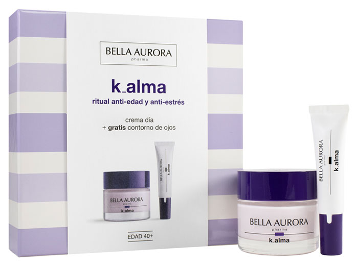 Bella Aurora Crema Día K-Alma 40+ 50 ml + Contorno de Ojos GRATIS