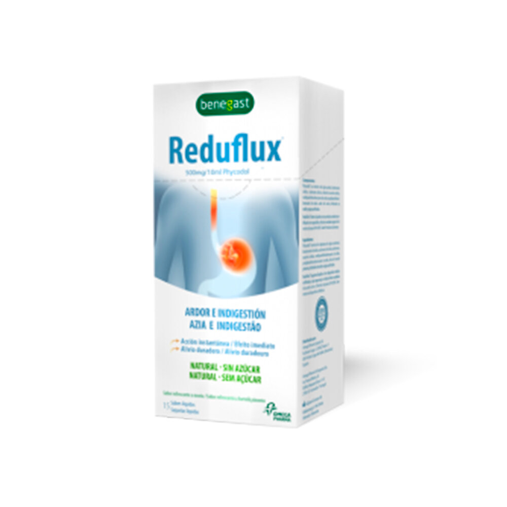 Benegast Reduflux 15 Sobres Líquidos