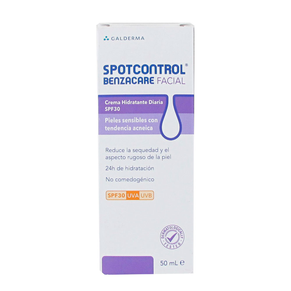 Benzacare Spot control Crema Hidratante SPF 30 50 ml