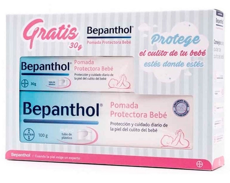 Bepanthol Pomada para Bebés Protectora Bayer 100 gr + Regalo 30 gr