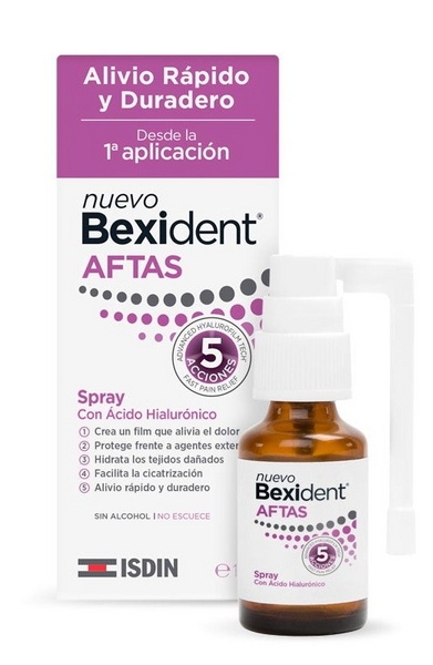 Bexident Aftas Spray con Ácido Hialurónico 15 ml