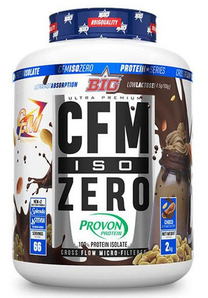 Big CFM Iso Zero Aislado de Proteína Choco & Peanut 2 Kg