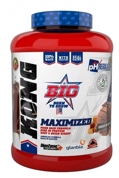 Big Kong Gainer Chocolate y Toffee 3 Kg