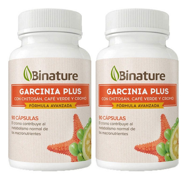 Binature Garcinia Plus 2x90 Cápsulas