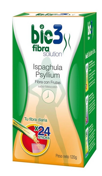 Bio3 Fibra con Frutas Solution 24 Sticks