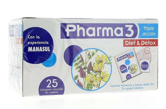 Bio3 Pharma3 Detox 25 Sobres