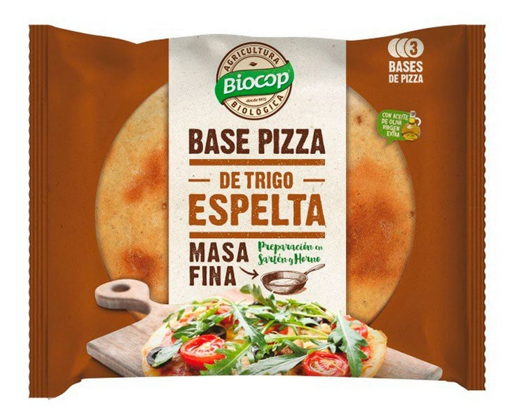 Biocop Base de Pizza Masa Fina Espelta 390 gr