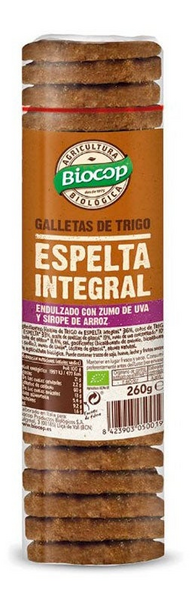 Biocop Galletas Espelta Integral 260 gr