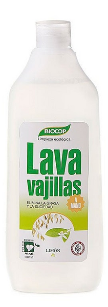 Biocop Lavavajillas Avena Limón A Mano 500 ml