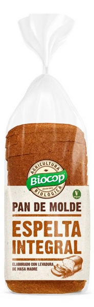 Biocop Pan de Molde Espelta Integral 400 Gr