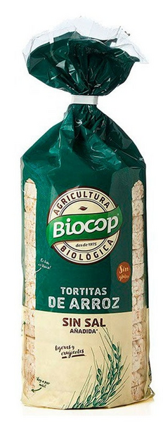 Biocop Tortitas de Arroz Sin Sal 200 gr