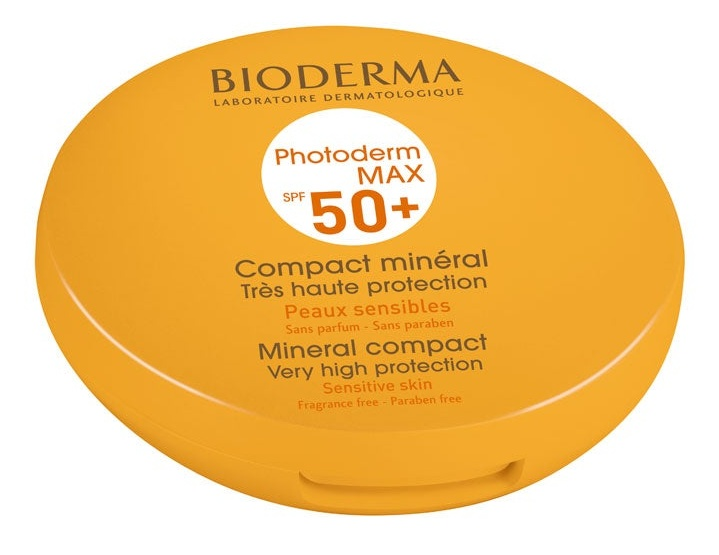 Bioderma Photoderm Max SPF50+ Compacto Solar Mineral Tono Dorado 10 Gr