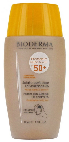 Bioderma Photoderm Nude Touch SPF50+ Color Dorado 40 ml