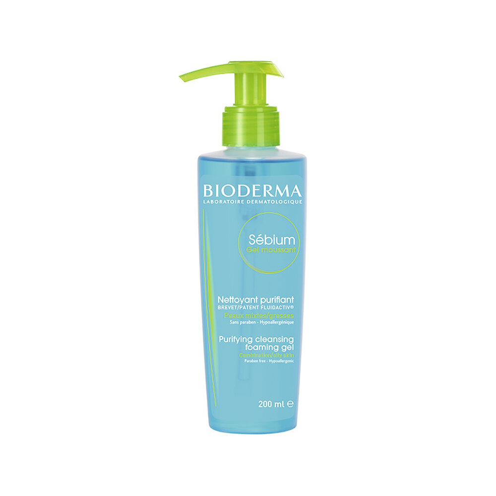 Bioderma Sebium Gel Moussant con dispensador 200 ml