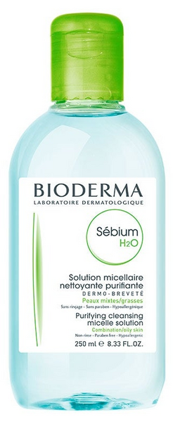 Bioderma Sebium Sébium Agua H2O Solución Micelar 250 ml