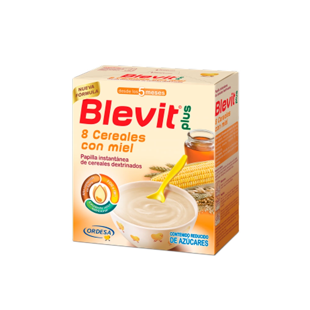 Blevit Plus 8 Cereales Con Miel 600 g