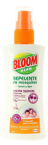 Bloom Loción Tropical Repelente Mosquitos Derm 100 ml