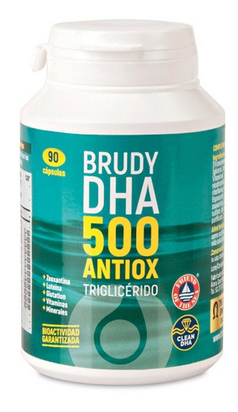 Brudylab Brudy DHA Antiox 90 Cápsulas 500 mg