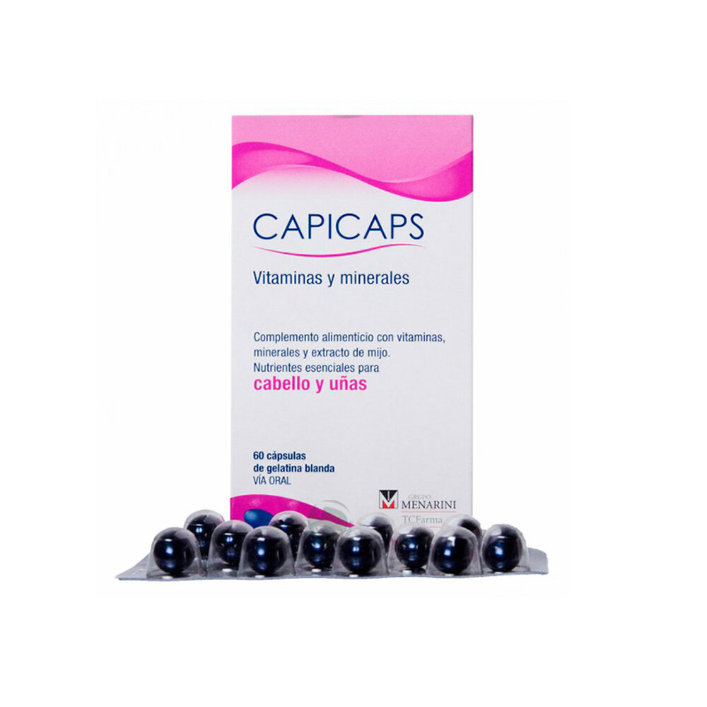 Capicaps Caps Gelatina Blanda 60 cápsulas