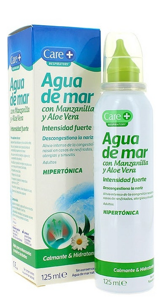 Careplus Agua de Mar con Manzanilla y Aloe Vera Fuerte Care+ 125 ml