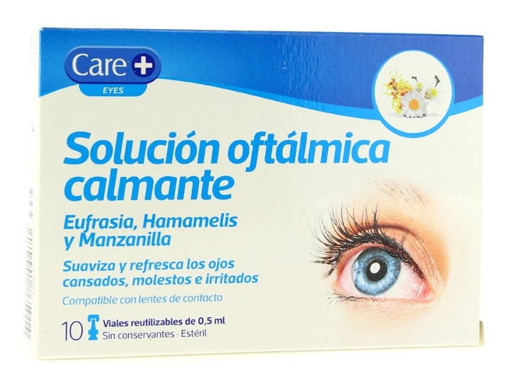 Careplus Solución Oftálmica Calmante Care+ 10 Monodosis de 0,5 ml