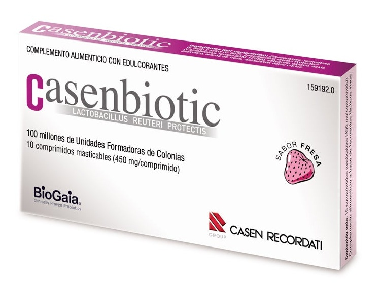 Casen fleet Casenbiotic Fresa 10 Comprimidos