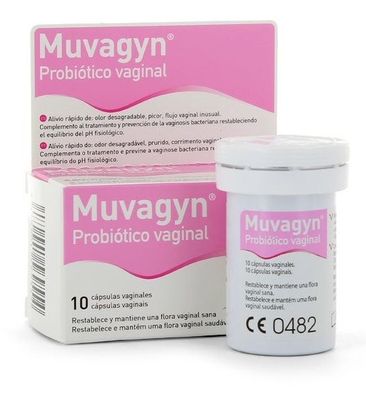 Casen fleet Muvagyn Probiótico Vaginal 10 Cápsulas