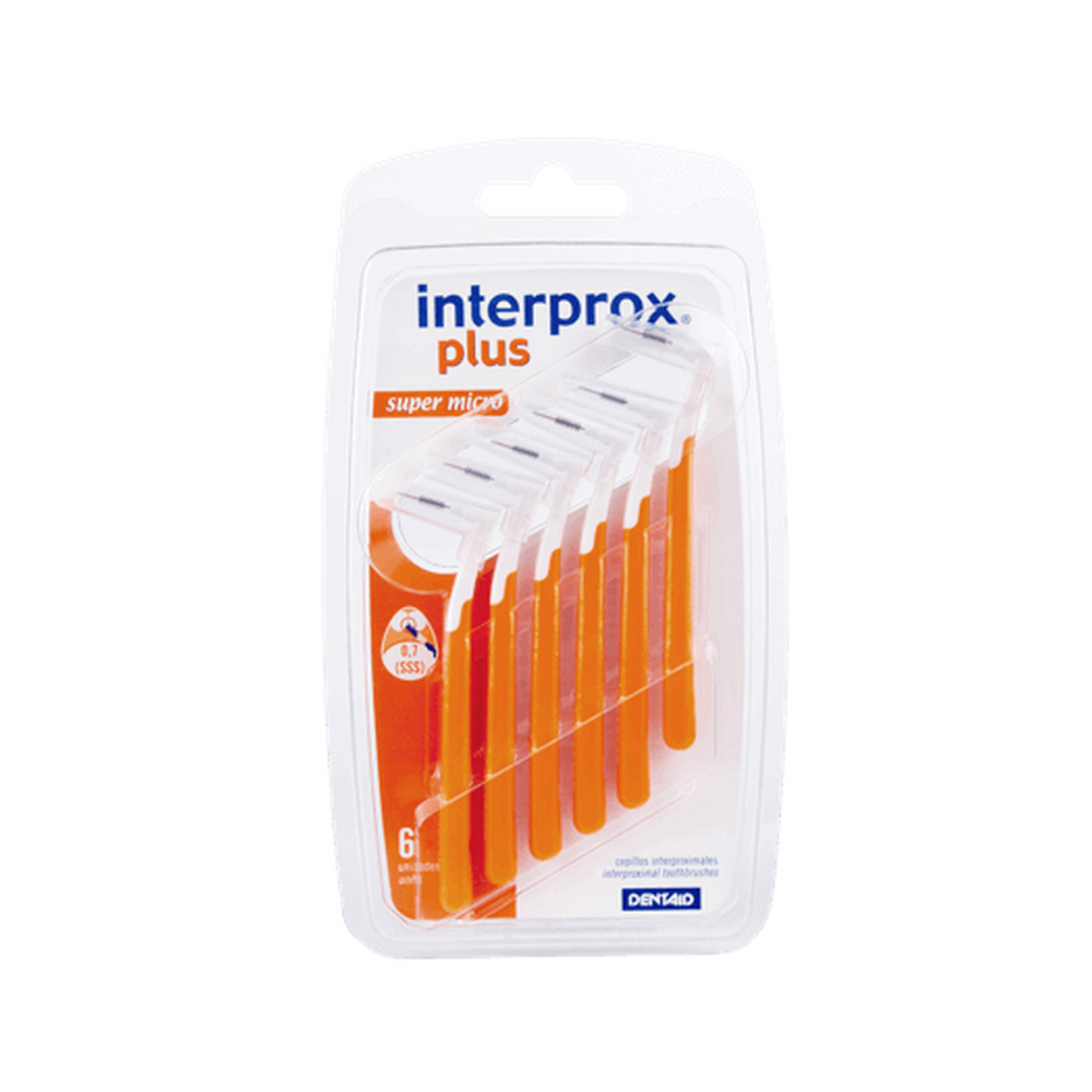 Cepillo Interprox Plus Super Micro 6 unidades
