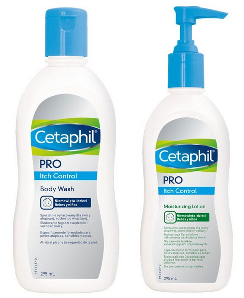 Cetaphil Pro Itch Control Limpiador Corporal 295 ml + REGALO Loción Hidratante Piel Atópica 295 ml