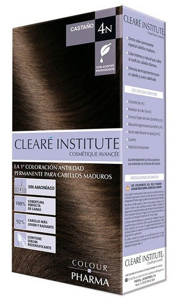Cleare Institute Colour Pharma 4N Castaño