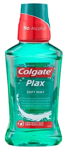Colgate Plax Soft Mint Enjuague Bucal 250 ml