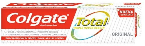 Colgate Total Original Protección Placa Bacteriana Pasta Dentífrica 75 ml