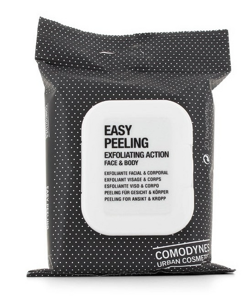 Comodynes Easy Peeling Acción Exfoliante Cara y Cuerpo 20 Toallitas