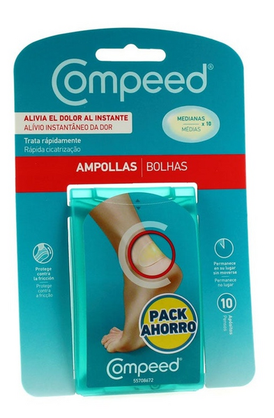 Compeed Ampollas Mediano 10 uds