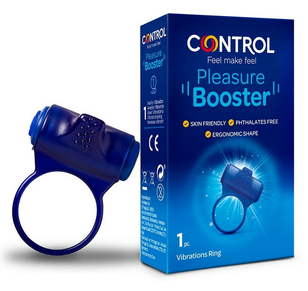 Control Anillo Vibrador Pleasure Booster