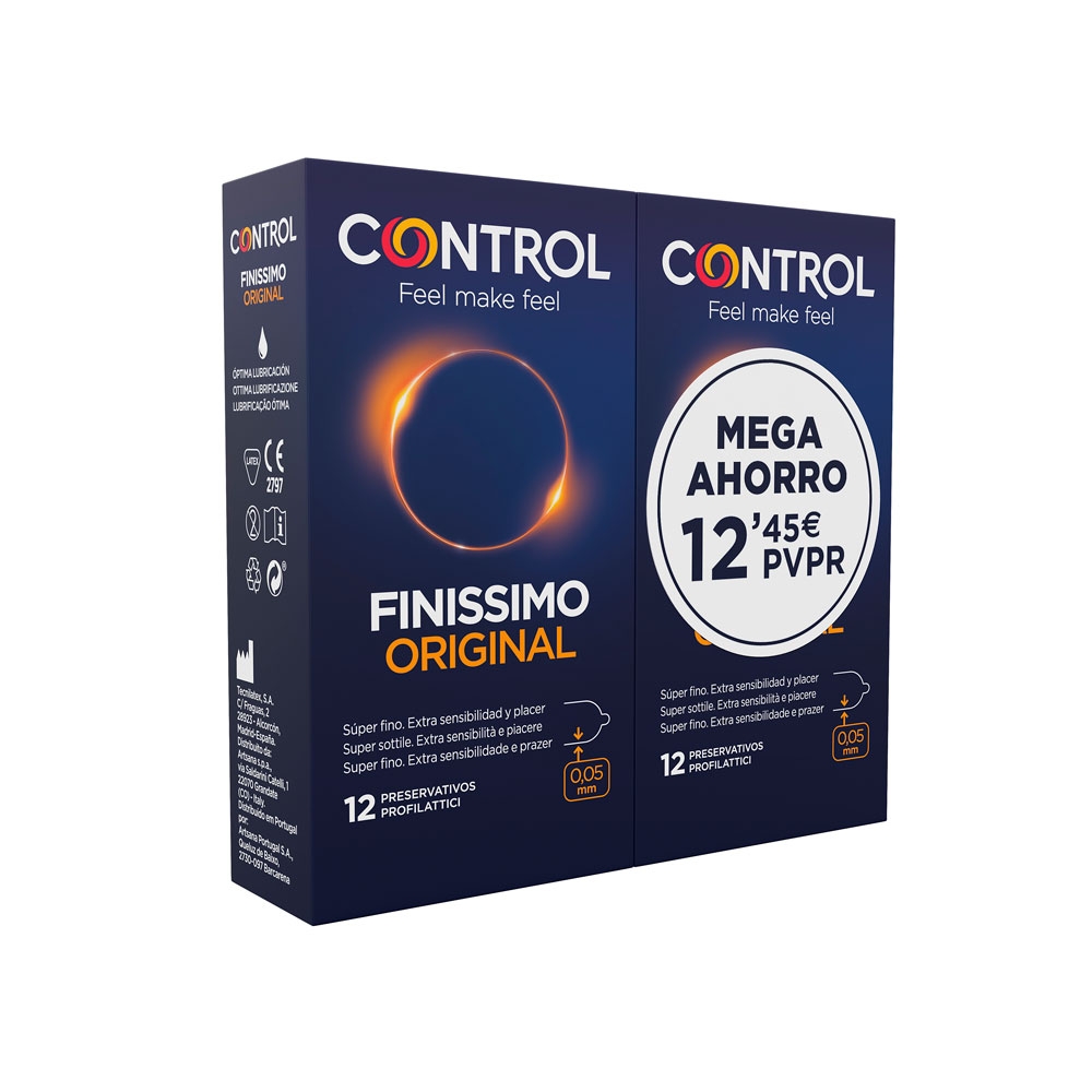 Control Finissimo Pack Megaahorro 2x12 unidades