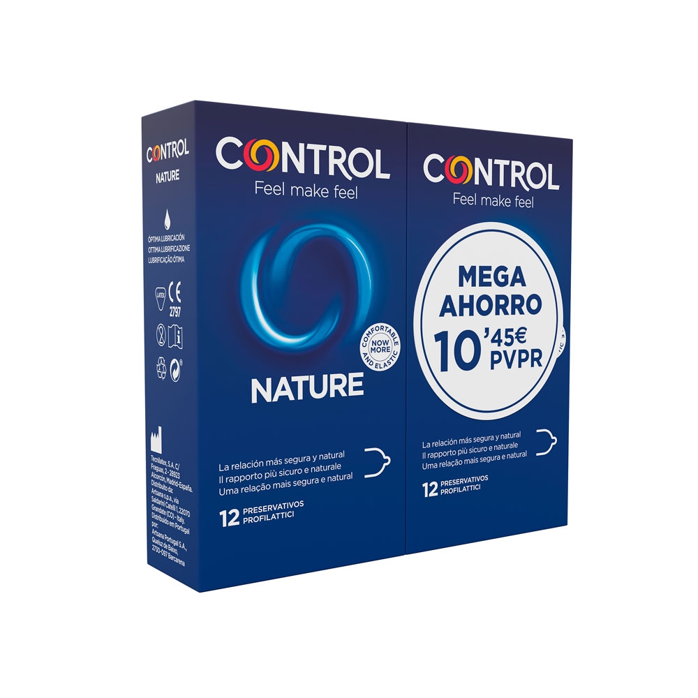 Control Nature Preservativos Mega ahorro 2x12 unidades