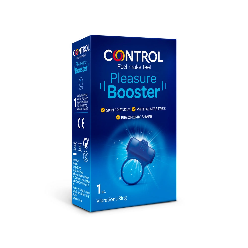 Control Pleasure Booster Anillo Vibrador