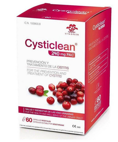 Cysticlean 60 Cápsulas